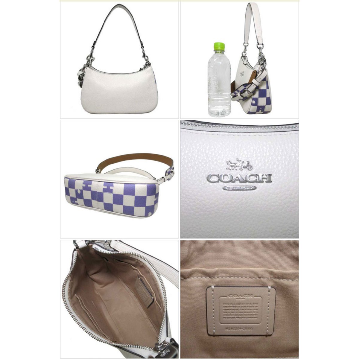 コーチ ショルダーバッグ COACH チェッカーボードプリント テリ コーチ ショルダーバッグ COACH チェッカーボードプリント テリ