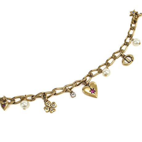ディオール Christian Dior ブレスレット　ブランドB2484　WOMCY　09Xゴールド系