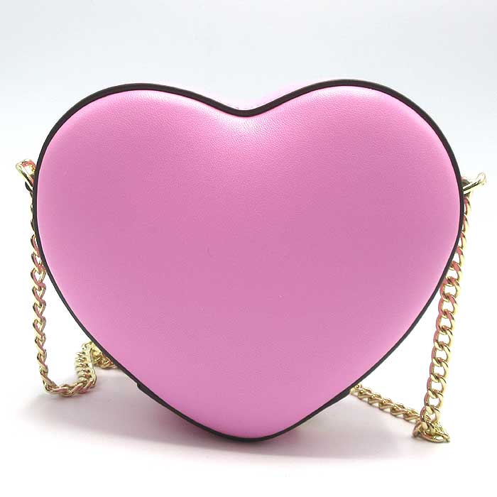 【新品】ケイトスペード バッグ ショルダーバッグ kate spade NEW YORK LOVE SHACK レザー 3D ミニ ハート チェーンショルダー 斜め掛け KK209 650 (ピンク系) アウトレット レディース ラブ シャック 3D ミニ ハート クロスボディ | バッグ | ケイト