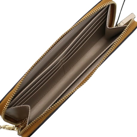 マークジェイコブス  THE CONTINENTAL WRISTLET ラウンドファスナー 長財布 S161L03FA22 225 CATHAY SPICE MULTI ブラウン系