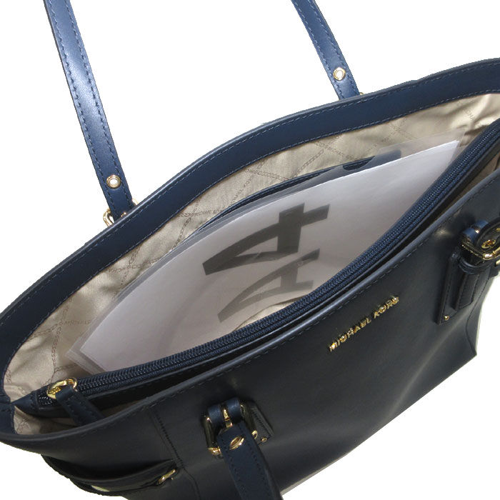 【新品】マイケルコース バッグ トートバッグ MICHAEL KORS ボイジャー スモール クロスグレイン レザー EW トート 30H1GV6T3L MOSS(モス) アウトレット レディース voyager small crossgrain leather tote bag