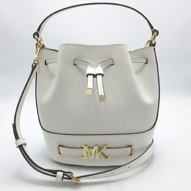 マイケルコース ショルダーバッグ レザー リード ミディアム バケット  