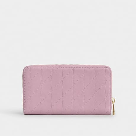 🎀コーチ COACH ロング ジップ アラウンド ウォレット・キルティング　CEL63 IMORP