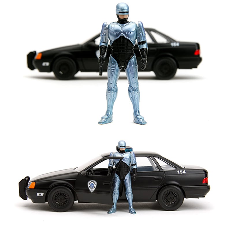 1:24 ROBOCOP 1986 OCP FORD TAURUS w/ ROBOCOP 【ロ