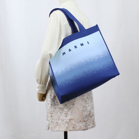 マルニ MARNI トートバッグ ブランド SHMP0076A5　P5506　ZO535 ブルー系