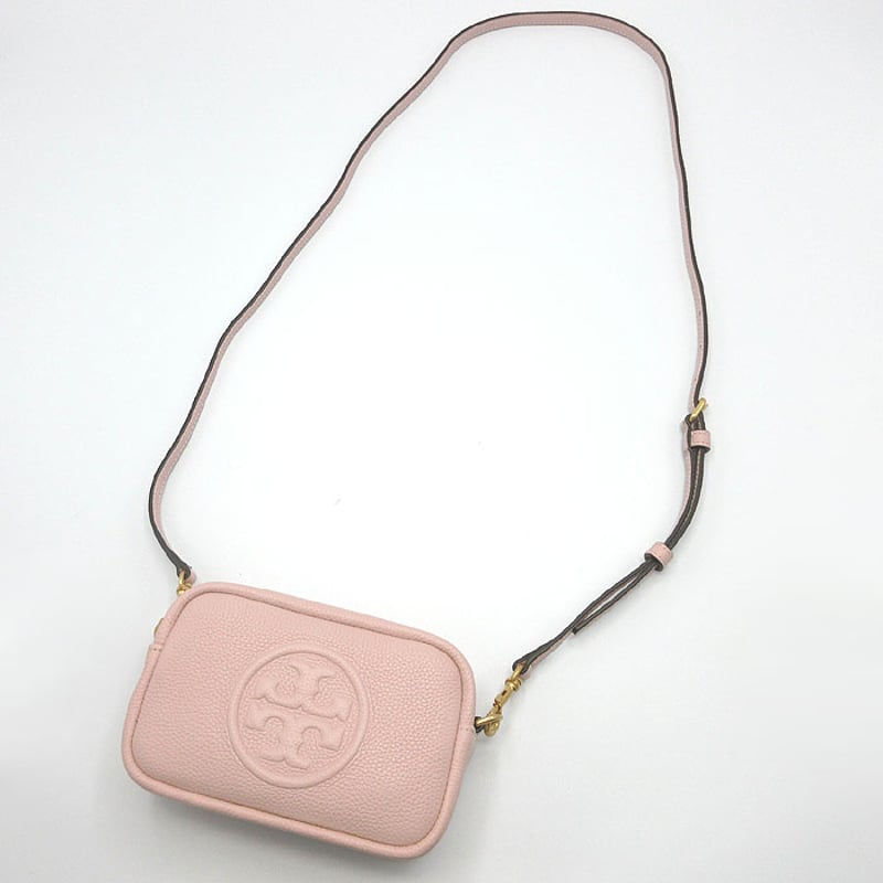 トリーバーチ ショルダーバッグ TORY BURCH ペリー ボンベ ビッグロゴ カメラバッグ...