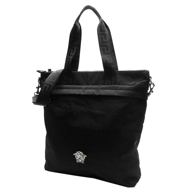 ヴェルサーチェ バッグ トートバッグ VERSACE ナイロン ヴェルサーチェ バッグ トートバッグ VERSACE ナイロン