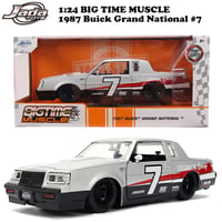 JADATOYS 1:24 BTM 1987 Buick Grand National ミニカー