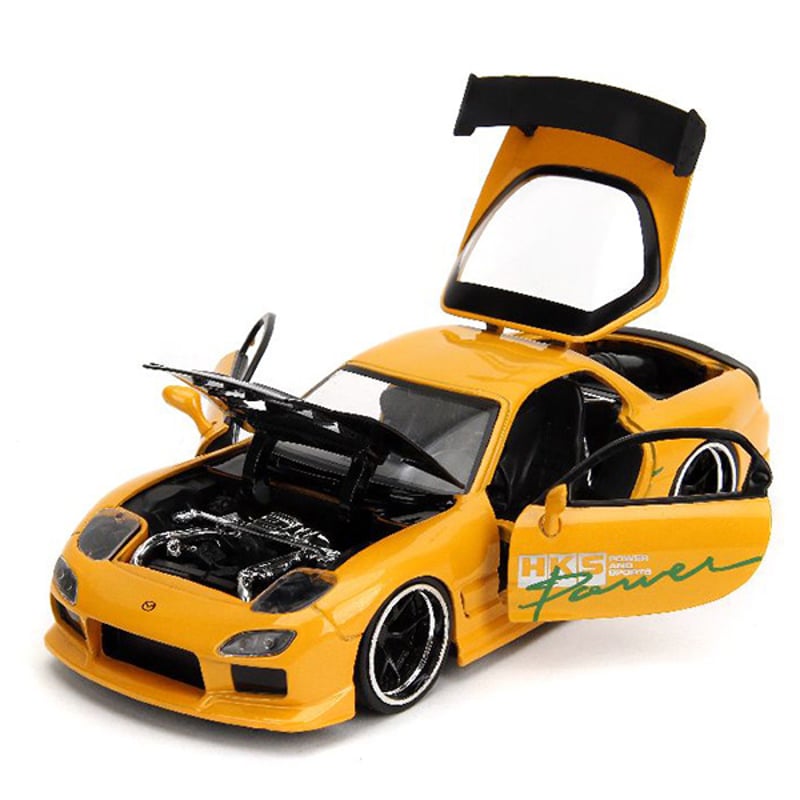 JADATOYS 1:24 JDM TUNER 1993 Mazda RX-7 HKS Tun