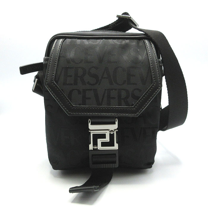 VERSACE メッセンジャーバッグ ヴェルサーチェ ショルダーバッグ VERSACE ナイロン