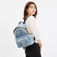 🎀コーチ COACH　テイラー スモール バックパック・ラブド デニム　CEF27 IMNIM