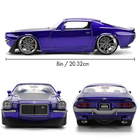 JADATOYS 1:24 BTM 1971 Chevy Camaro ミニカー