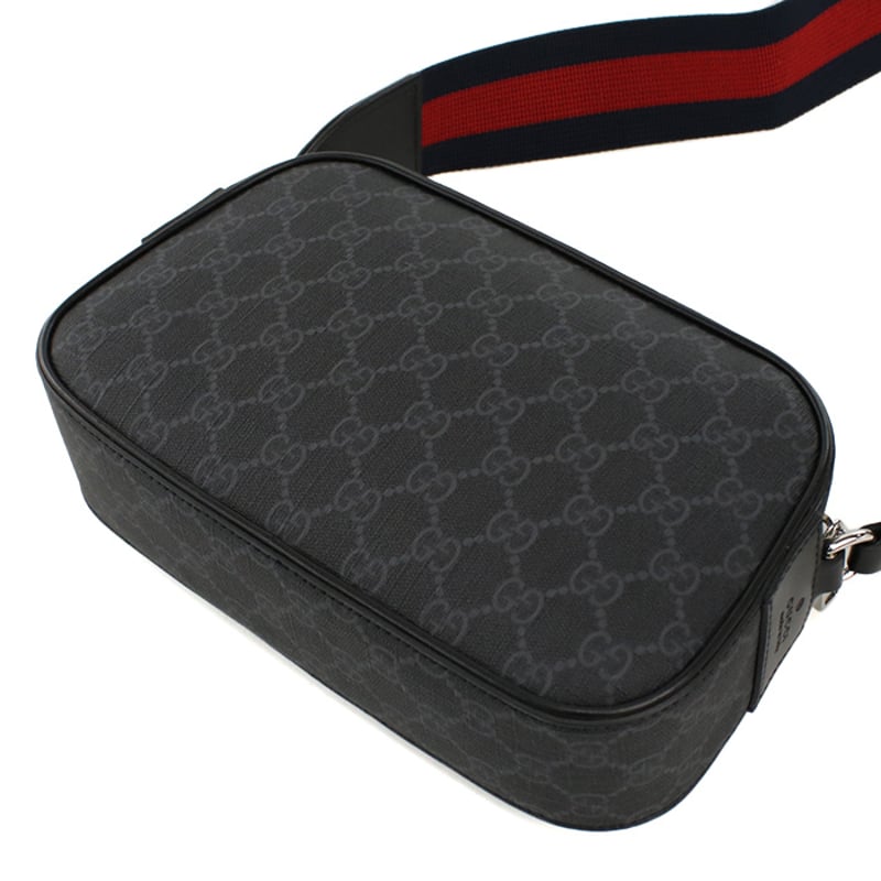 グッチ GUCCI GG BLACK 斜め掛けショルダー ブランド792097 FADJA 1