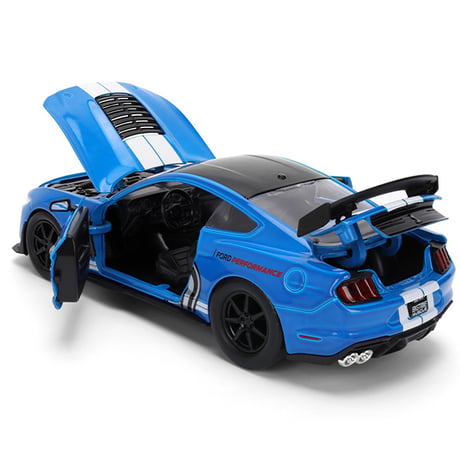 JADATOYS 1:24 BTM 2020 Ford Mustang Shelby GT500ミニカー