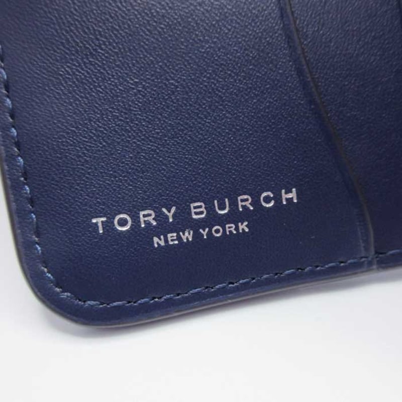 トリーバーチ 二つ折り財布 TORY BURCH ティア クロコ調レザー トリーバーチ 二つ折り財布 TORY BURCH ティア クロコ調レザー