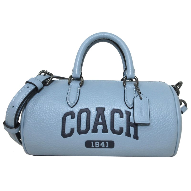 COACH ライトブルー ネイビー バックパック