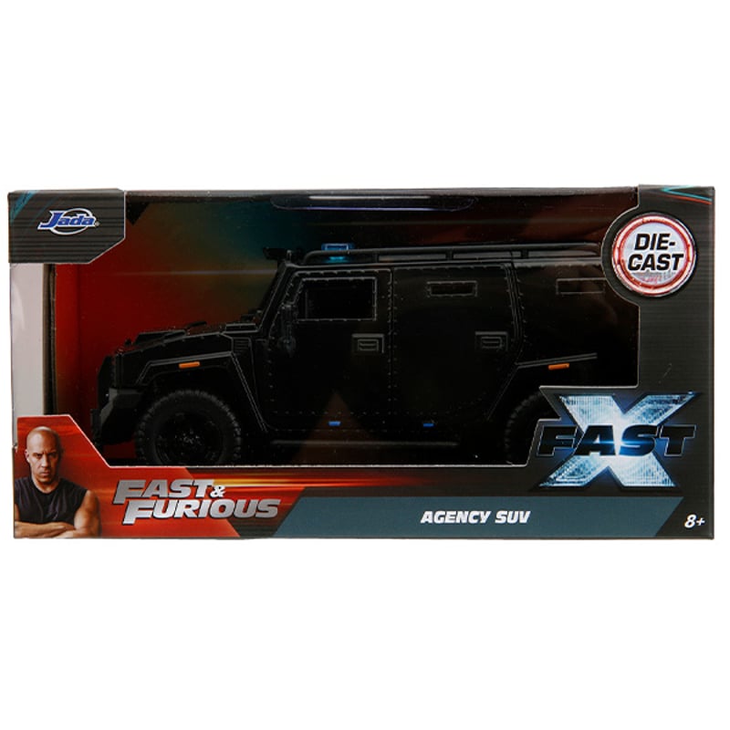 JADATOYS 1:32 ワイルドスピードダイキャストカー AGENCY SUV