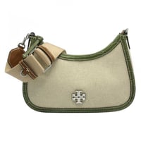 トリーバーチ ショルダーバッグ TORY BURCH THEA キャンバス クロスボディ 2WAY 165992 0625 925 CANVAS / BROWN アウトレット レディース