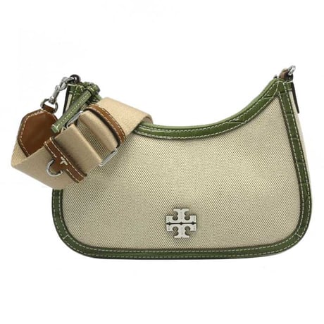 トリーバーチ ショルダーバッグ TORY BURCH THEA キャンバス クロスボディ 2WAY 165992 0625 925 CANVAS / BROWN アウトレット レディース