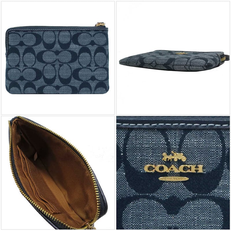 完売商品❦新品❦COACH　デニム　ポーチ