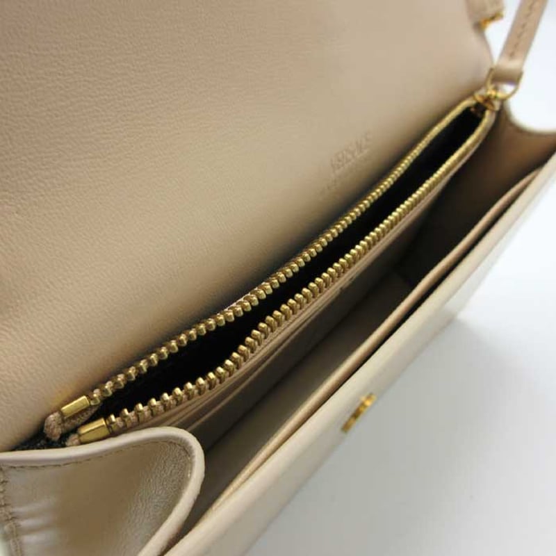 VERSACE チェーンバッグ VERSACE/ヴェルサーチ】 チェーンミニバッグ ショルダーバッグ レザー