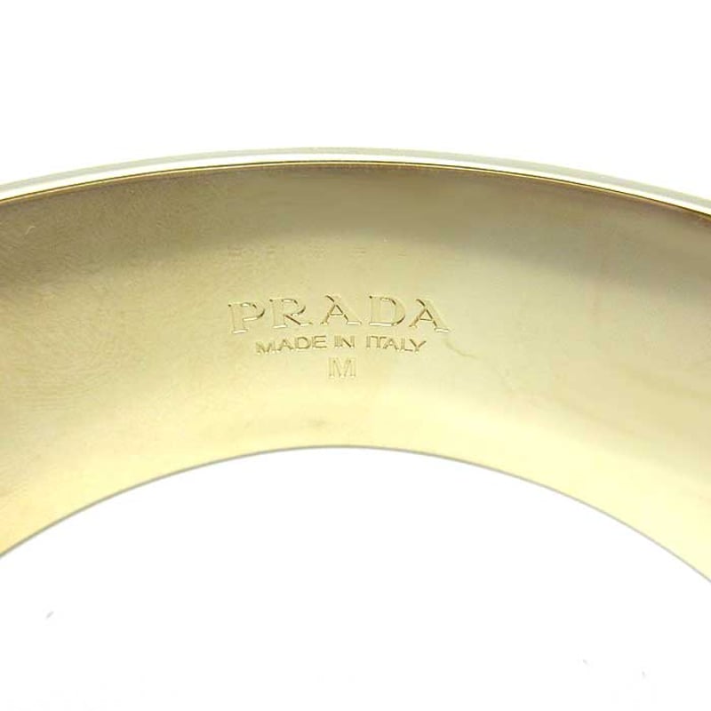 プラダ バングル PRADA メタル Sサイズ 1IB442 2BA6 F0VNU ACCIA 