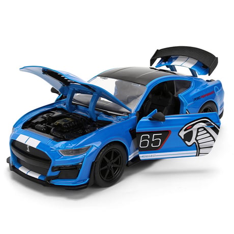 JADATOYS 1:24 BTM 2020 Ford Mustang Shelby GT500ミニカー