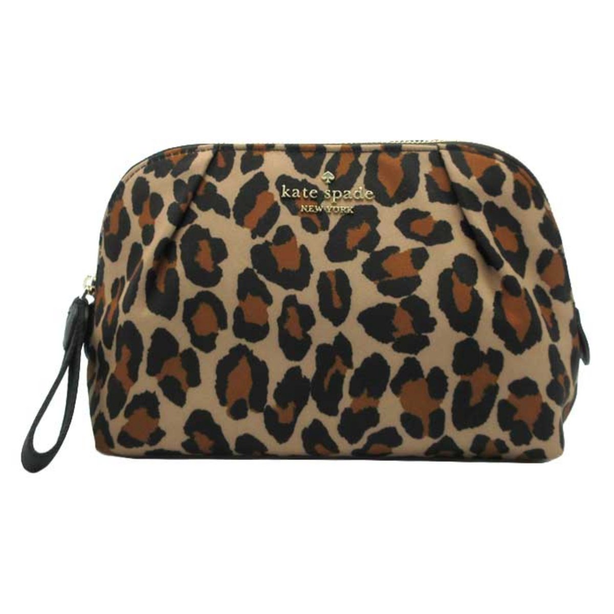 kate spade★Chelsea Spotted Leopard★化粧ポーチ/レオパード柄 ケイトスペード チェルシー ナイロン レオパードプリント コスメ