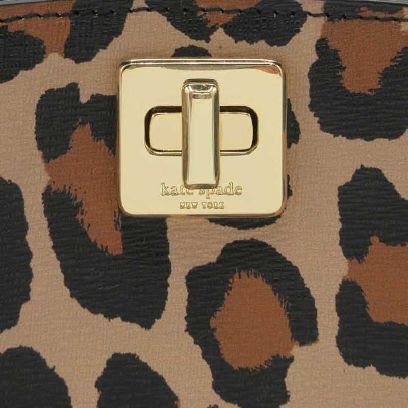 ケイトスペード ニューヨーク バッグ レオパード クロスボディ ミニ  
