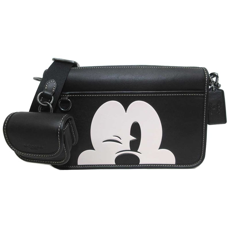 極美品/限定品✨コーチ×ディズニー ショルダーウォレット シグネチャー ミッキー 未使用 COACH コーチ ディズニー ミッキー ショルダー