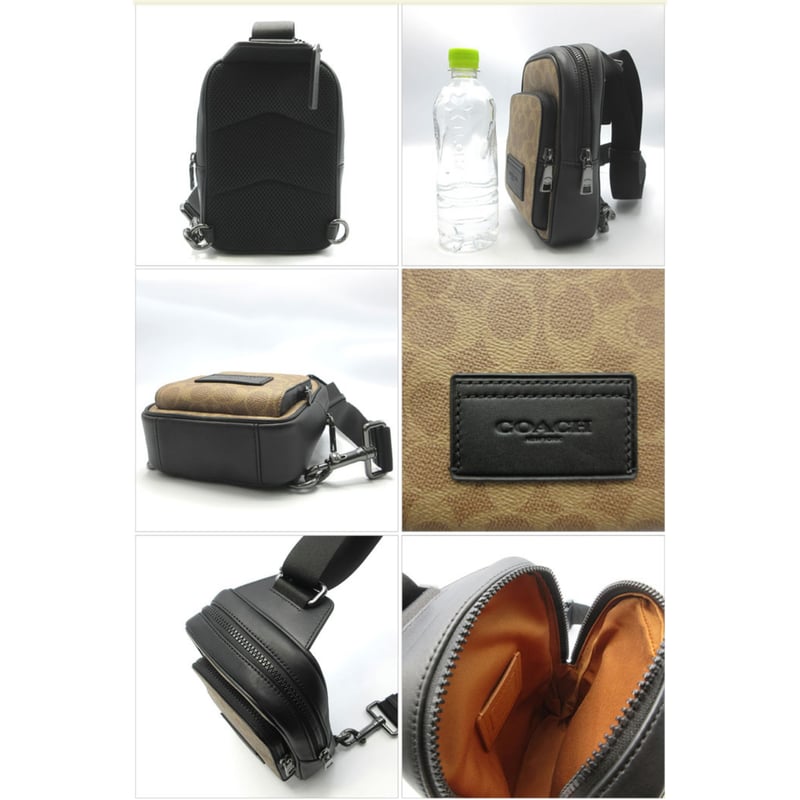 コーチ COACH レーサー PVC シグネチャー スリングパック ボディ コーチ COACH レーサー PVC シグネチャー スリングパック ボディ