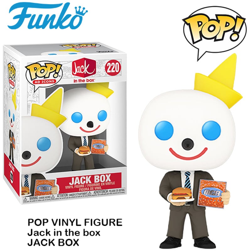 POP! AD ICONS VINYL FIGURE Jack in the box JACK...