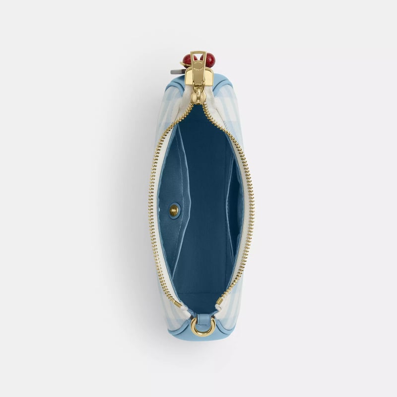 ?コーチ COACH テリ ミニ クロスボディ バッグ・ギンガム プリント 
