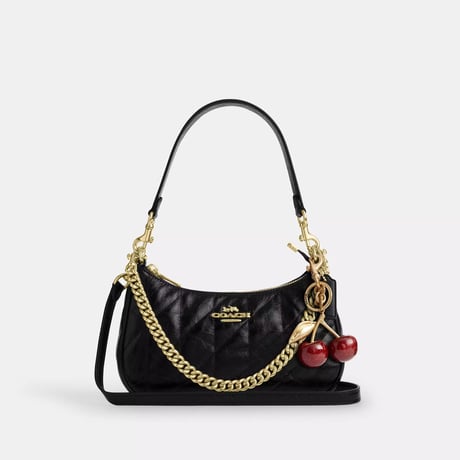 🎀コーチ COACH テリ ショルダー バッグ・キルティング CDY83 IMBLK