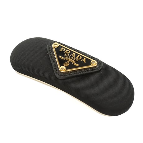 PRADA プラダ Re-Nylon ヘアクリップ バレッタ 1IF129 2DMI F0632 レディース ブラック