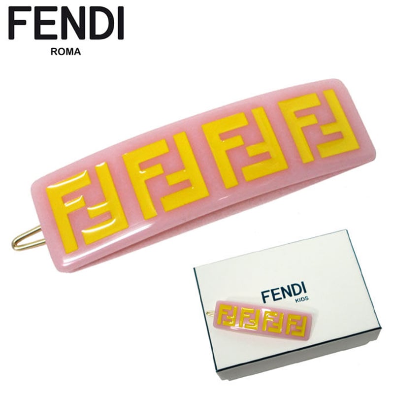 FENDI ヘアクリップ JFP402 AMRF F1K5C キッズ レディース