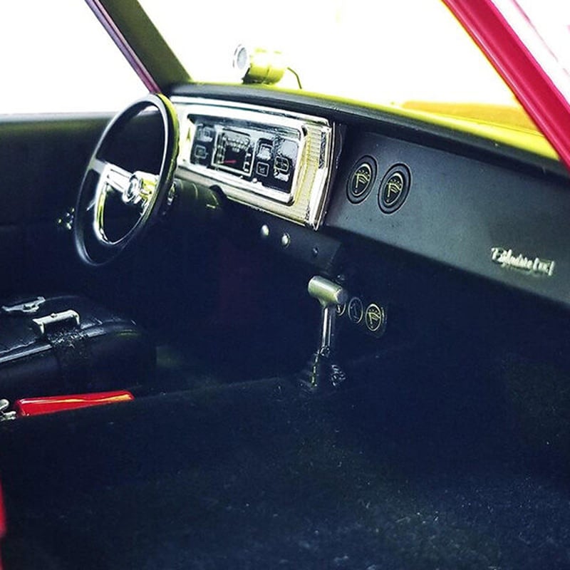 ACME 1:18 RAT FINK 1965 PLYMOUTH AWB Red with G 