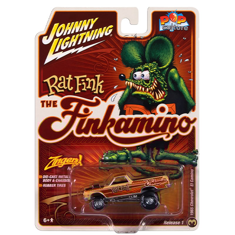 1:64 Rat Fink 1965 Chevrolet El Camino Zinger 【