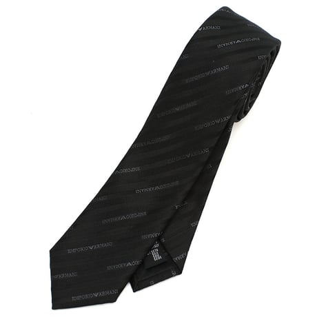 エンポリオアルマーニ EMPORIO ARMANI ネクタイ 340049　2R605　00320BLACK ブラック