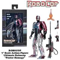 ロボコップ 7"アクションフィギュア オマージュ ポスター【NECA】