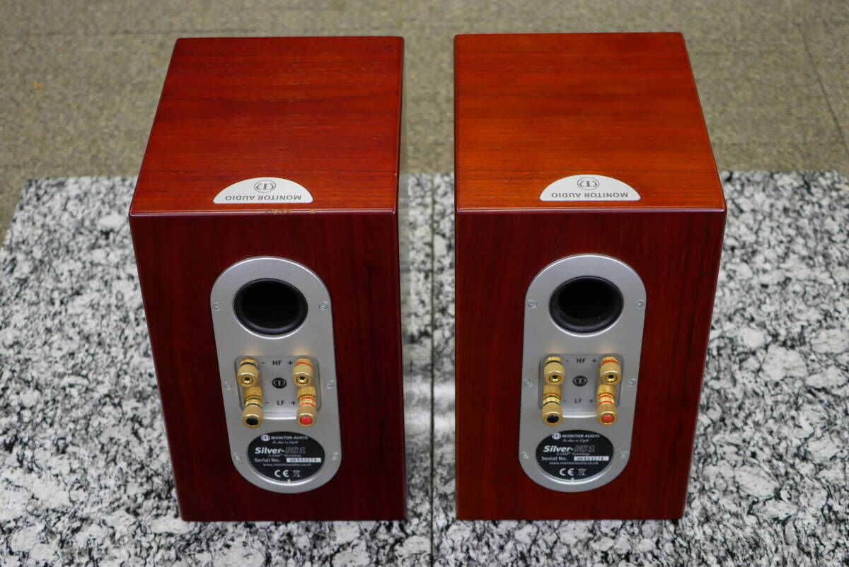 MONITOR AUDIO SILVER RS 1 CHERRY×2 新品同様品 MONITOR AUDIO Silver RS-1 ブックシェルフスピーカー | Sound