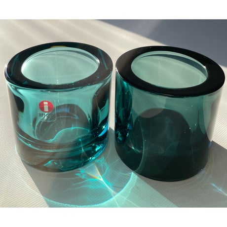 iittala ユニークカラー/中間色 KIVI シーブルー系 Heikki Orvola