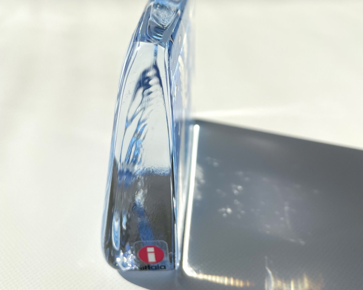  Helja Design ガラスカード 3人の天使 iittala Helja Design ガラスカード(3人の天使/Lサイズ) - 工芸