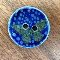 Heini Riitahuhta  Koru Nappi Mサイズ  バタフライモチーフ② コルナッピ