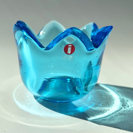 iittala Jorma Vennola Tulip ライトブルー Lサイズ キャンドルホルダー / イッタラ ヨルマ・ヴェンノラ