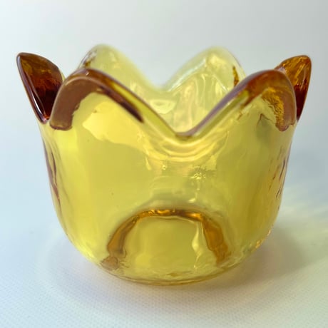iittala Jorma Vennola Tulip イエロー  Lサイズ キャンドルホルダー / イッタラ ヨルマ・ヴェンノラ