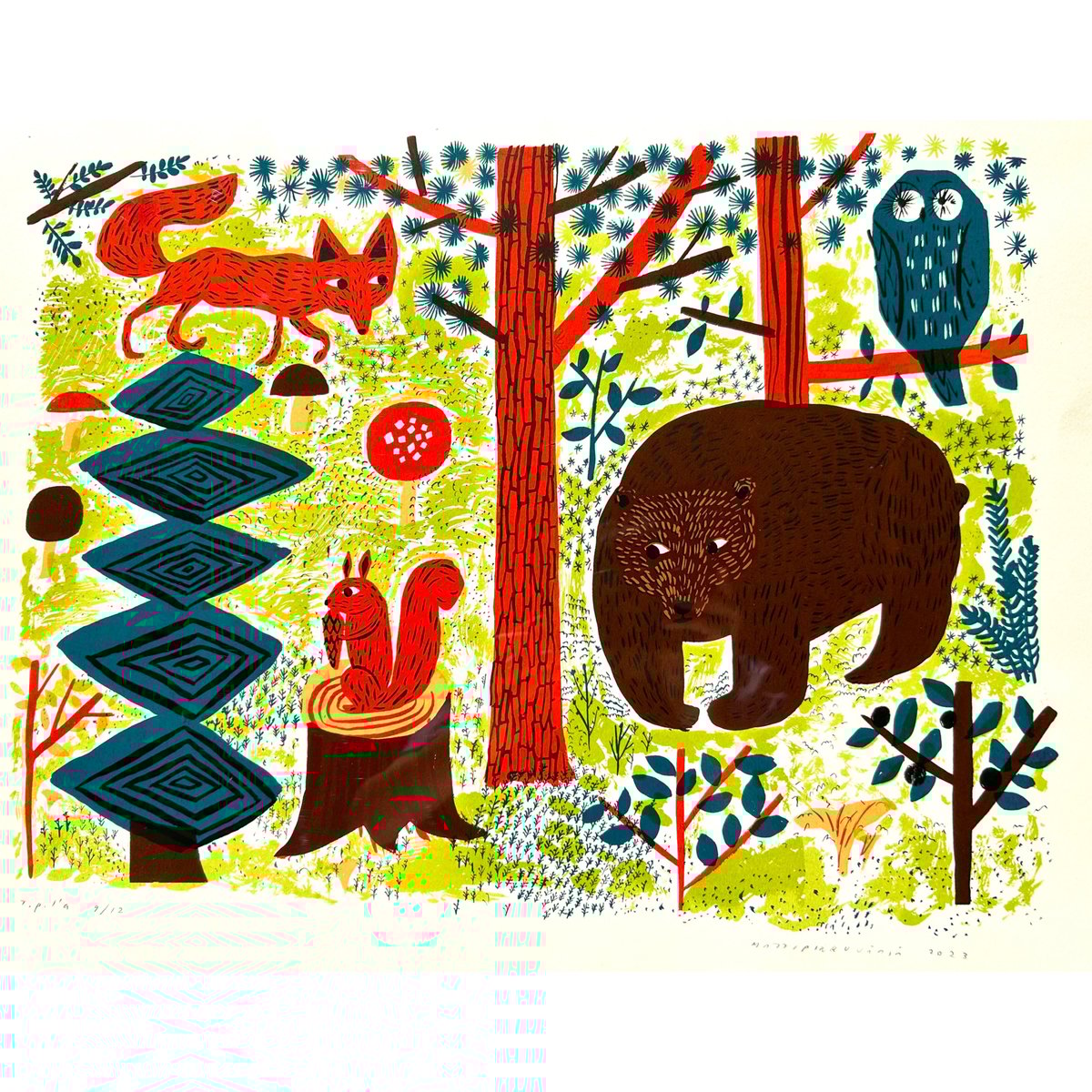 MATTI PIKKUJAMSA 木製アート 壁掛け マッティピックヤムサ 新品