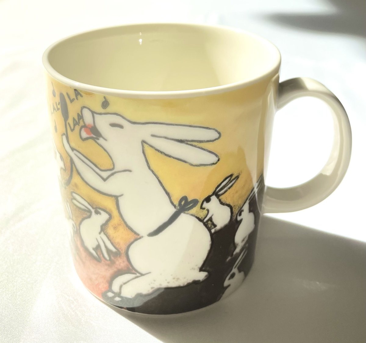 アラビア ヘルヤ・リウッコ 「朝焼けのボート」 「マットを干す」 2点