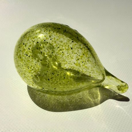 Nuutajarvi Oiva Toikka Golden-Crested Kinglet  グリーン / オイバ・トイッカ バード