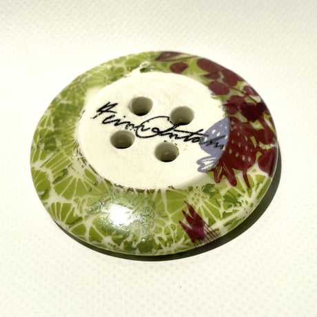 Heini Riitahuhta  Koru Nappi バード ＊15 / 4つ穴